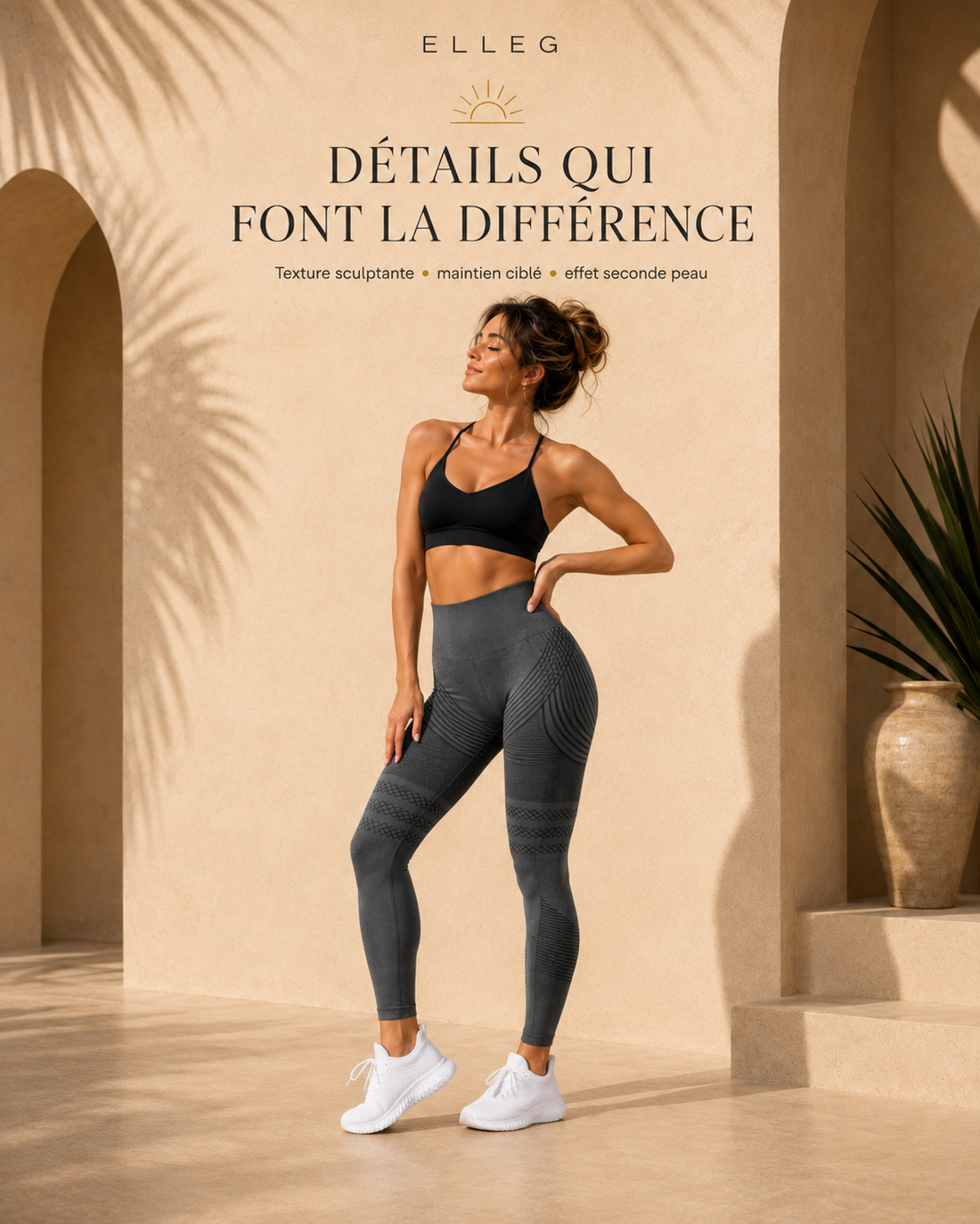 Leggings de Contention 3D  Anti-Cellulite